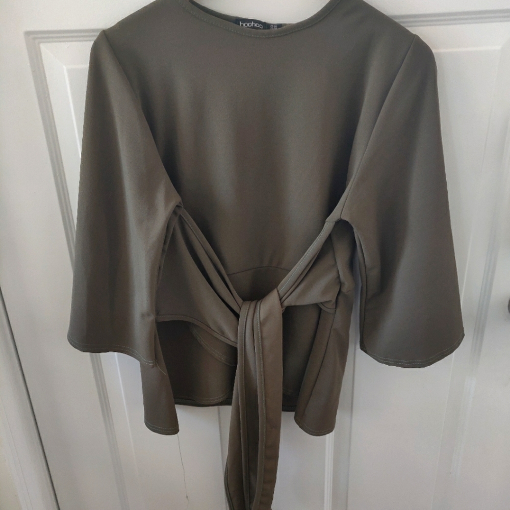 BooHoo Green Dress SIZE 12